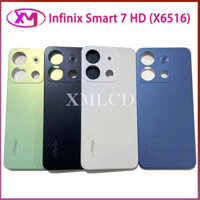 Dành Cho Infinix Smart 7 HD X6516 Nhựa Mặt Sau Pin Bảng Điều Khiển Phía Sau Cửa Nhà Ở Ốp điện thoại Sửa Chữa Phần