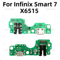 Dành Cho Infinix Smart 7 X6515 Mới Sạc USB Cổng Sạc Ban Dock Cắm Ổ Cắm Jack Kết Nối Cáp Mềm