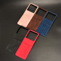 Dành Cho Infinix Zero Flip 5G Túi Đựng Thẻ Da Doanh Nhân Ví Da Khe Cắm Thẻ Cho Infinix Zero Flip Phone Case