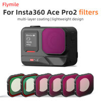 Dành Cho Insta360 Ace Pro 2 Bộ Lọc Camera Thể Thao Chống Tia UV ND Làm Mờ CPL Phân Cực Ống Kính Phụ Kiện Máy Ảnh