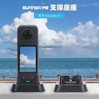 Dành cho Insta360 X4 Dock Camera toàn cảnh Hỗ trợ máy tính để bàn Phụ kiện đế thẳng đứng