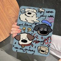 Dành Cho IPad Air 6 Ốp Lưng IPad 10th Gen Air 5th 4th 10.9 Có Giá Đỡ Bút Chì Cho Pro 11 4th 3rd IPad 10.2 7th 9th 8th Flip Smart Cover
