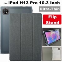 Dành Cho iPad H13 Pro H13Pro 10.3 Inch 2024 Vỏ Lật Giả Da Có Chức Năng Đứng Lên Cove Vỏ Bảo Vệ