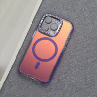 Dành cho iPhone 11 13 14 15 12 pro max ốp lưng 【 ốp lưng tắc kè hoa / ốp cứng acrylic mờ / Giá đỡ / Đen 】 ốp điện thoại tương thích