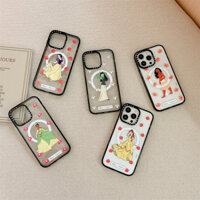 Dành Cho iPhone 14 15 Pro Max Hoạt Hình Disney Công Chúa Dán Từ Tính Dành Cho iPhone 13 12 Pro Max Cứng PC Ốp điện thoại iPhone 12 / 12 Pro Chống Sốc Cho iPhone 15