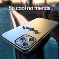 Dành Cho iPhone 14 Pro Max Siêu Mỏng Kim Loại Batman Matte PC Ốp Lưng Điện Thoại iPhone 13 12 11 14 Plus