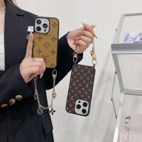 Dành Cho iPhone 15 PRO MAX 14 PRO MAX 13 PRO MAX 12 11 PRO MAX 14PLUS 15Plus Cao Cấp Sang Trọng Độc Đáo Da PU Ốp Điện Thoại Xu Hướng Thời Trang Với Vòng Tay Vỏ Điện Thoại Chống Sốc