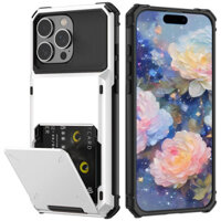 Dành Cho iPhone 16 15 14 13 12 11 Pro Max Ốp Lưng Có Hộp Đựng Thẻ [Store 5 Thẻ] Ốp Ví Chống Sốc Hai Lớp Hạng Nặng Có Khe Cắm Thẻ Ẩn Vỏ Bảo Quản Lớn Cho Nam Và Nữ