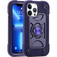 Dành cho iPhone 16 15 14 Plus 13 12 Mini 11 Pro Max 7 8 Plus SE 2020 XR X / XS Max Ốp lưng có giá đỡ vòng xoay 360 độ, Vỏ bảo vệ chống rơi cấp quân sự Vỏ chịu lực nặng chắc chắn Vỏ bền