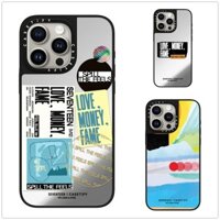 Dành Cho iPhone 16 15 Pro Max Seventeen Miếng Dán Dành Cho iPhone 13 14 Pro Max Cứng PC Ốp điện thoại iPhone 11 12 Vỏ Gương Chống Sốc