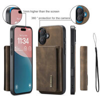 Dành Cho IPhone 16 IPhone Ốp lưng IPhone 16 Pro Max 15 14 Plus 13 12 11 X XS Max XR 7 8Plus Ví Da Từ Tính Sàn Túi Dây Rút Mặt Sau