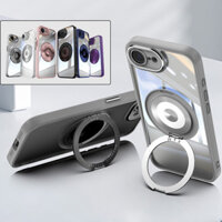 Dành Cho iPhone 16E 16 Plus 15 14 13 12 Pro Max Ốp Lưng Trong Suốt, Bảo Vệ Camera, Chất Liệu Silicon TPU Mềm, 360° Đế xoay, chống sốc và chống trầy xước cho nam giới