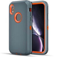 Dành Cho iPhone XR X / XS Max Ốp Lưng Bảo Vệ Hạng Nặng Chống Rơi Thể Thao Ngoài Trời Hai Lớp Giáp Chống Sốc Chắc Chắn Matte Cover Cho iPhone 15 14 Plus 13 Mini 12 11 Pro Max