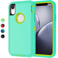 Dành Cho iPhone XR X / XS Max Ốp Lưng Chống Sốc Bụi / Chống Rơi 3 Lớp Bảo Vệ Toàn Thân Chắc Chắn Chịu Lực Bao Da Bảo Vệ Cho iPhone 16 15 14 Plus 13 12 Mini 11 Pro Max