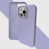 Dành Cho iPhone16 15 14 12 13 11 XS 7 8 Plus Microfiber Da Từ Tính Vỏ Điện Thoại Kim Loại Nút Độc Lập Chống Sốc Vân Tay Cho Sạc Không Dây Vỏ Bảo Vệ PC