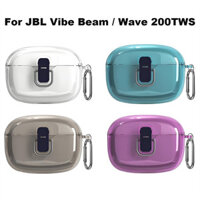 Dành Cho JBL Vibe Beam / Wave 200TWS Tai nghe không dây PC Trong Suốt Vỏ Chống Rơi Vỏ Bảo Vệ Chống Sốc