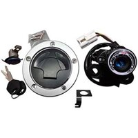 Dành Cho Kawasaki Ninja Z800 ZX6R ZX600 ZX636 ZX10R ZX14R ABS 2011-2019 Xe Máy Đánh Lửa Bộ Công Tắc Lắp Ráp Nắp Khí Nhiên Liệu Nắp Bình Có 2 Chìa Khóa