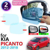 Dành Cho KIA Picanto Morning 2012 ~ 2018 Full Cover Gương Chiếu Hậu Chống Sương Mù Chống Mưa Chống Sương Mù Phụ Kiện Phim 2013 2014 2015 2017