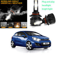 Dành CHO KIA RIO II (JB) 2005-2011 (Đèn Pha) - BỘ Đèn Pha LED TRẮNG 6000K LD Z3 Sáng Bóng Đèn Pha Chùm Thấp Cao