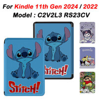 Dành Cho Kindle 11th Gen 6.0 inch 2024 2022 C2V2L3 RS23CV E-Reader Phim Hoạt Hình Chất Lượng Cao Vỏ Chống Rơi