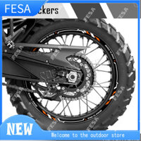 Dành Cho KTM SUPER 1290 ADVENTURE Adv 390 690 790 990 1050 1090 1190 1090 Xe Máy Bánh Xe Miếng Dán Vành Sọc Decal Phụ Kiện