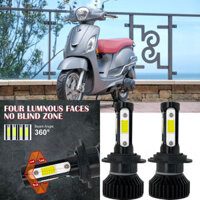 Dành Cho KYMCO Like 125 Like 200 Like 50 2010-2023 2x Trắng Bóng Đèn LED LD V4 Bộ Chuyển Đổi Đèn Pha