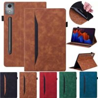 Dành Cho Lenovo Idea Tab Pro TB373FU 12.7 inch 2025 Ốp Lưng Da Folio Máy Tính Bảng