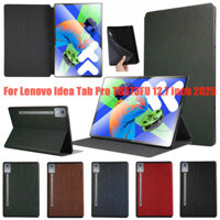 Dành Cho Lenovo Idea Tab Pro TB373FU 12.7 Năm 2025 Bao Da Lật Chống Sốc