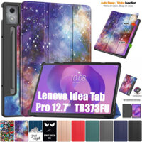 Dành Cho Lenovo Idea Tab Pro TB373FU 12.7 "2025 Flip PU Da Gấp Đứng Vỏ Thông Minh