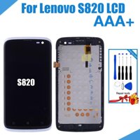 Dành cho Lenovo S820 Màn Hình Cảm Ứng LCD Bộ Số Hóa Các Bộ Phận Thay Thế