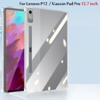 Dành Cho Lenovo Tab P12 Ốp Lưng 12.7 inch 2023 TB-371FC Silicon Mềm Vỏ Túi Khí Cho Xiaoxin Pad Pro 12.7 Ốp Lưng Trong Suốt
