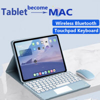 Dành Cho Lenovo Tab Plus 11.5 "TB351FU K11 Plus 11.45 Cho Xiaoxin Pad Studio 2024 11.5 Vỏ Thông Minh Tròn KeyCap Từ Bàn Phím Có Chuột Bluetooth