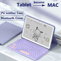 Dành Cho Lenovo Tab Plus 11.5 Inch TB351FU 2024 K11 Plus 11.45 Cho Xiaoxin Pad Studio 11.5 Không Dây Có Thể Tháo Rời Bluetooth Da PU Bàn Phím Bao Da Và Bàn Phím Chuột