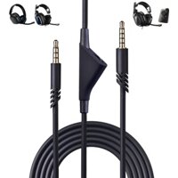 Dành Cho Logitech Astro A10 A30 A40 A50 A40TR 2M 3.5mm Đến 3.5mm Cáp Nối Dài Âm Thanh Tai Nghe Âm Lượng / Tắt Dây Kết Nối Với Máy Tính PC Xbox One PS4 Bộ Điều Khiển Adapter Dòng