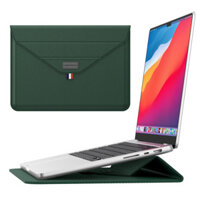 Dành Cho Macbook Air Pro Ốp Lưng 13 14 15 16 inch Laptop Tay Bao Da PU Đứng Notebook Máy Tính Bảng Bao