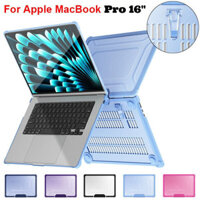 Dành Cho MacBook Pro 16-in.M2 M3 M4 Pro Max 2021 2023 2024 A2485 A2780 A2991 A3403 A3186 Ốp Lưng PC Cứng Laptop Vỏ Chống Sốc Da