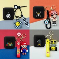 Dành Cho Marshall Minor III Ốp Lưng Marshall Minor IV Silicon Mềm One Piece Luffy Hoạt Hình Robot Móc Khóa Marshall Minor IV Vỏ Bảo Vệ Dễ Thương Totoro Night Fury Mario Mặt Dây Chuyền