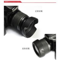 Dành cho máy ảnh Canon 450D 550D 1200D, ống kính 18-55 IS, nắp ống kính + gương UV 58mm