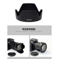 Dành cho máy ảnh Canon 750D 70D 60D 700D, nắp ống kính 18-135 67mm + loa che nắng + gương UV