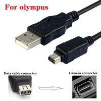 Dành Cho Máy Ảnh Olympus Dây Dữ Liệu USB CB-USB6 12Pin Cáp E-PL3 E450 E400 SZ-14 U1070 SZ-31MR OM-D E-M5 TG-1 Tough3000 Cáp Camera