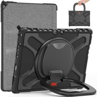 Dành Cho Microsoft Surface Go 3 2 1 Pro 8 7 6 5 4 plus Ốp Chống Sốc Có Chân Đế Xoay Nhiệt Mềm TPU Cứng PC Chất Liệu Lai Vỏ Máy Tính Bảng Chống Va Đập