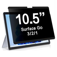 Dành cho Microsoft Surface Go 3 2 Go2 10.5 "Miếng dán bảo vệ màn hình chống nhìn trộm ngang cho Surface Go 1 / 2 / 3 Matte Privacy Filter