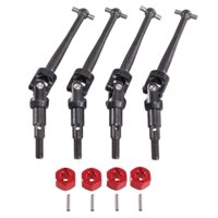 Dành Cho MJX Hyper go 1 / 16 16207 16208 16209 16210 H16 RC Xe Bánh Xe Lục Giác Kim Loại CVD Ổ Trục Bánh Xe Khóa Đai Ốc Nâng Cấp Phần Đen Phía Trước Phía Sau Trục Truyền Động