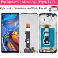 Dành cho Motorola Moto E32 E32s Lcd Bộ số hóa màn hình cảm ứng