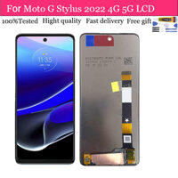 Dành Cho Motorola Moto G Stylus 4G 5G (2022) LCD Cảm Biến Màn Hình Cảm Ứng Digiziter Lắp Ráp Thay Thế Cho Moto G Stylus 2022 LCD