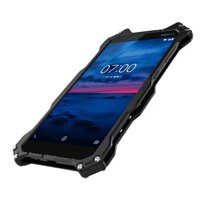 Dành Cho Nokia 7 Nặng Bụi Kim Loại Nhôm CNC Batman Điện Thoại Vỏ Ốp Lưng Cho Nokia 7 Plus/X5 2018 5.1 Plus Coque
