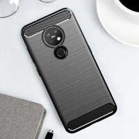 Dành Cho nokia 7.2 nokia6.2 Ốp Lưng Bảo Vệ Toàn Diện Mờ Cho nokia 6.2 7.2 Vỏ Sợi Carbon Mềm Coque Fundas