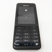Dành Cho Nokia Asha 301 n301 Phiên Bản Thẻ Kép Vỏ Vỏ + Bàn Phím Tiếng Anh + Ốp điện thoại Pin