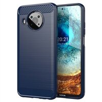 Dành Cho Nokia X10 X20 Ốp Lưng Cao Su Silicon Chống Sốc Sợi Carbon Ốp lưng Cho Nokia X20 X10 Mềm Ốp Lưng