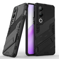 Dành Cho OnePlus Ace 5 3 3V 2 2V Pro Punk Armor Chống Sốc Chắc Chắn Cao Su PC Được Trang Bị Chân Đế Ốp Lưng Đứng Giá Đỡ Vỏ
